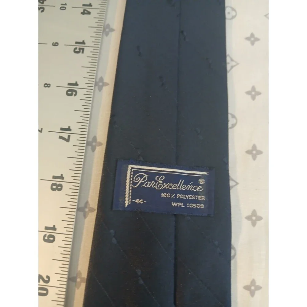 PAR EXCELLENCE tie Necktie Navy Blue